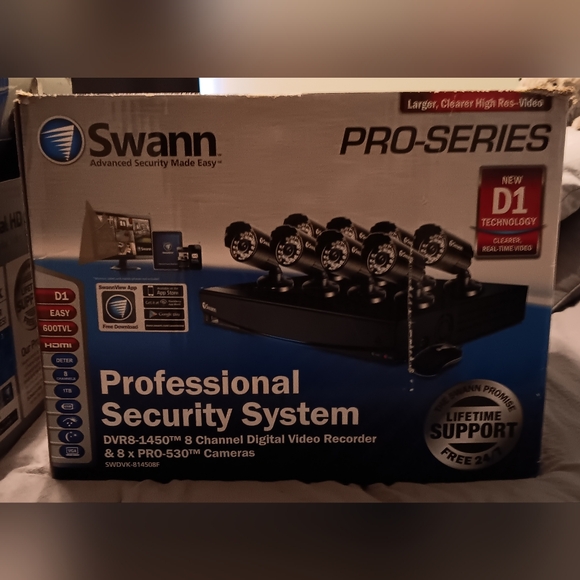 Swann Pro - 8 Camera / Channel Security System DVR8-1450 - Picture 1 of 3